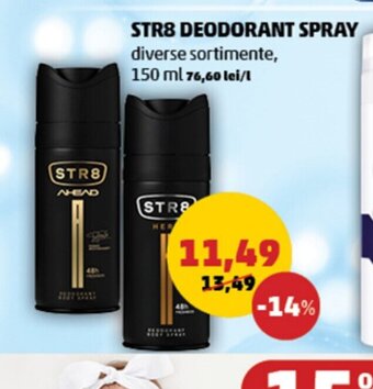 Penny STR8 DEODORANT SPRAY Ofertă