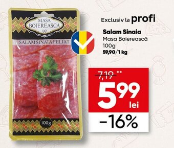PROFI Salam Sinaia Ofertă