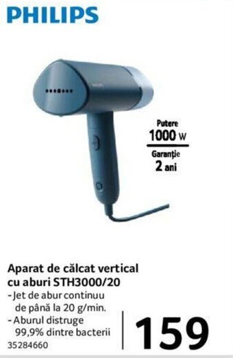 Selgros Aparat de călcat vertical cu aburi STH3000/20 Ofertă