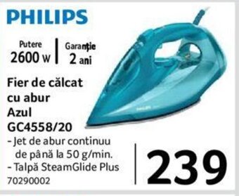 Selgros Fier de călcat cu abur Azul GC4558/20 Ofertă