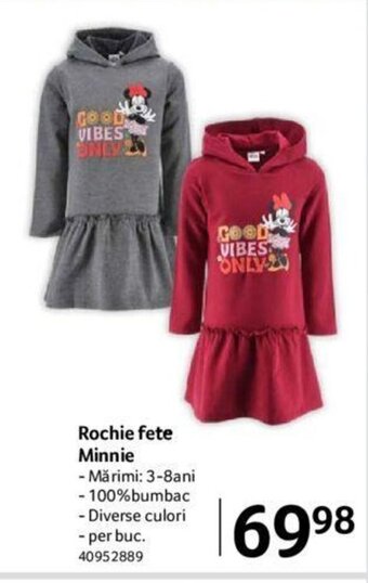 Selgros Rochie fete Minnie Ofertă