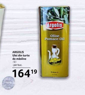 Selgros ARGOLIS Ulei din turte de măsline Ofertă