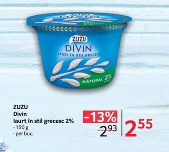 Selgros ZUZU Divin laurt în stil grecesc 2% Ofertă