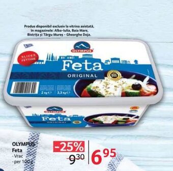 Selgros OLYMPUS Feta Ofertă