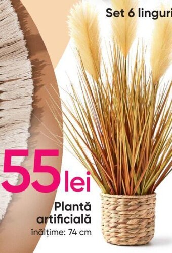 Pepco Plantă artificială înălțime: 74 cm Ofertă