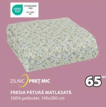 JYSK FRESIA PĂTURĂ MATLASATĂ Ofertă