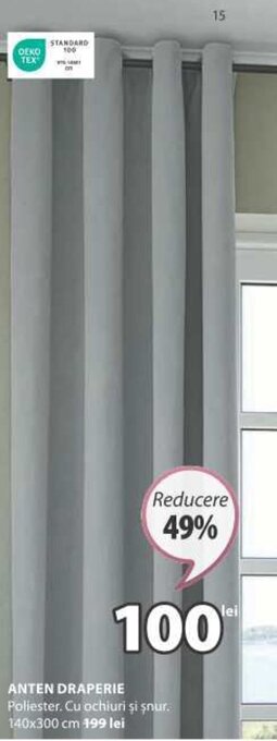 JYSK ANTEN DRAPERIE Ofertă