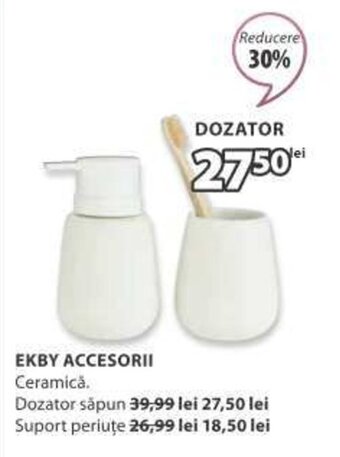 JYSK EKBY ACCESORII Ceramică. Ofertă