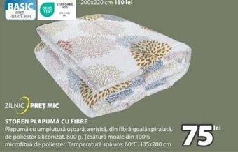 JYSK STOREN PLAPUMA CU FIBRE Ofertă