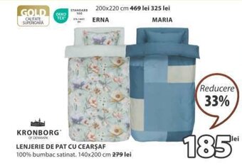 JYSK LENJERIE DE PAT CU CEARŞAF Ofertă