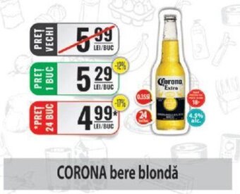 CBA CORONA bere blondă Ofertă