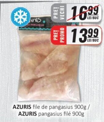 AZURIS file de pangasius 900g