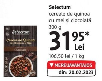 DM Selectum Cereal de Quinua con amaranto g. Mijo Ofertă