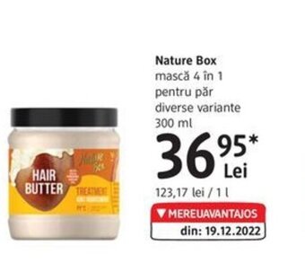DM Nature Box mască 4 în 1 Ofertă