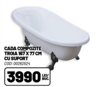 Ambient CADA COMPOZITE TROIA 167 X 77 CM CU SUPORT Ofertă