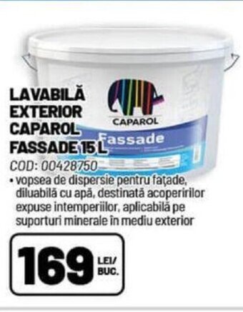 Ambient LAVABILĂ EXTERIOR CAPAROL FASSADE 15 Ofertă