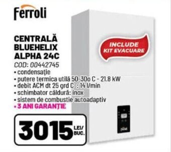 Ambient CENTRALĂ BLUEHELIX ALPHA 24C Ofertă