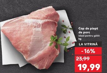 Kaufland Cap de piept de porc Ofertă