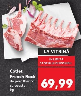 Kaufland Cotlet French Rack de porc Iberico Ofertă