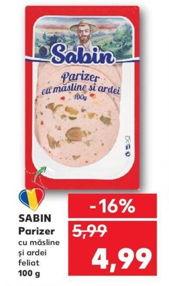 Kaufland SABIN Parizer Ofertă