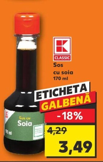 Kaufland Sos cu Soia Ofertă
