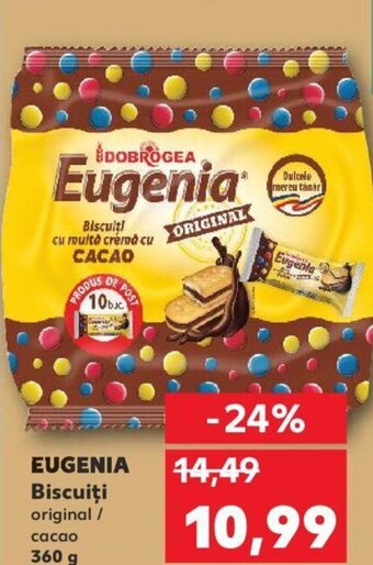 Kaufland EUGENIA Biscuiţi original / cacao Ofertă