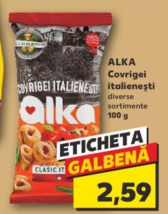 Kaufland ALKA Covrigei italieneşti Ofertă