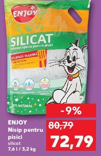 Kaufland ENJOY Nisip pentru pisici Ofertă