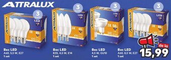 Kaufland Bec LED 4,5 W, GU10 1 set Ofertă