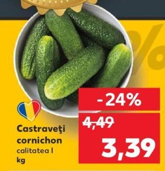 Kaufland Castraveţi cornichon calitatea l Ofertă
