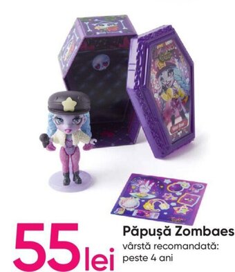 Pepco Păpuşă Zombaes vârstă recomandată: peste 4 ani Ofertă