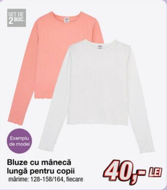 Kik Bluze cu mânecă lungă pentru copii Ofertă