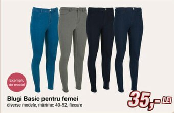 Blugi Basic pentru femei