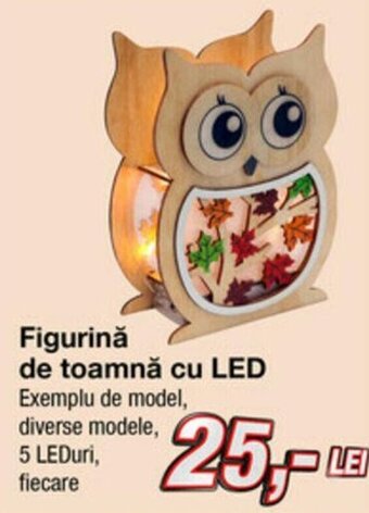 Kik Figurină de toamnă cu LED Ofertă