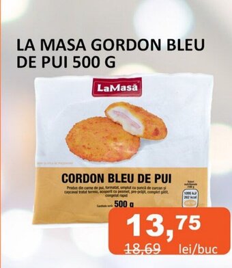 Unicarm LA MASA GORDON BLEU DE PUI 500 G Ofertă