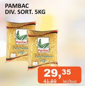 Unicarm PAMBAC DIV. SORT. 5KG Ofertă