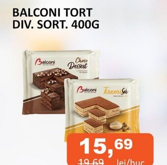 BALCONI TORT DIV. SORT. 400G