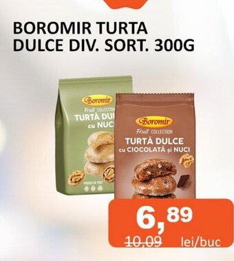 Unicarm BOROMIR TURTA DULCE DIV. SORT. 300G Ofertă