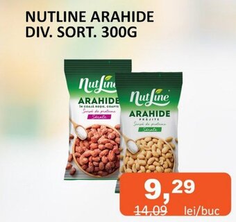 Unicarm NUTLINE ARAHIDE DIV. SORT. 300G Ofertă
