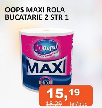 Unicarm OOPS MAXI ROLA BUCATARIE 2 STR 1 Ofertă