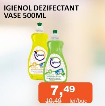 Unicarm IGIENOL DEZIFECTANT VASE 500ML Ofertă