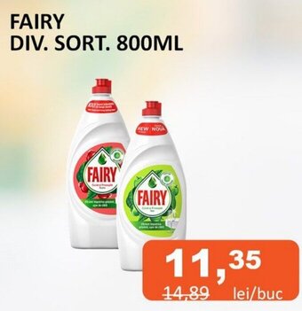 Unicarm FAIRY DIV. SORT. 800ML Ofertă