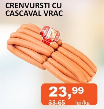 Unicarm CRENVURSTI CU CASCAVAL VRAC Ofertă