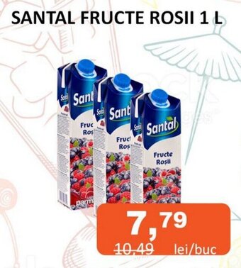Unicarm SANTAL FRUCTE ROSII 1 L Ofertă