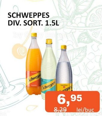Unicarm SCHWEPPES DIV. SORT. 1.5L Ofertă