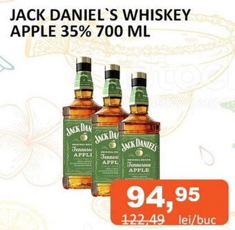 Unicarm JACK DANIEL'S WHISKEY APPLE 35% 700 ML Ofertă