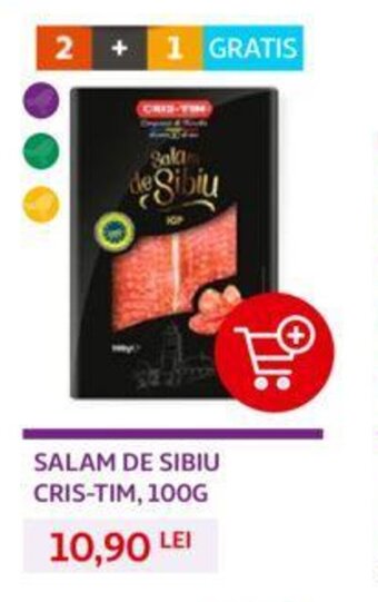 Auchan SALAM DE SIBIU CRIS-TIM, 100G Ofertă