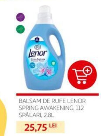 Auchan BALSAM DE RUFE LENOR SPRING AWAKENING, 112 SPĂLARI, 2.8L Ofertă