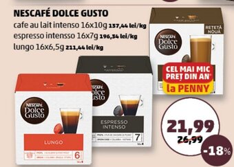 Penny NESCAFÉ DOLCE GUSTO Ofertă