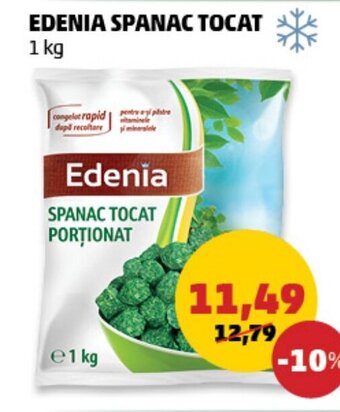 Penny EDENIA SPANAC TOCAT 1 kg Ofertă
